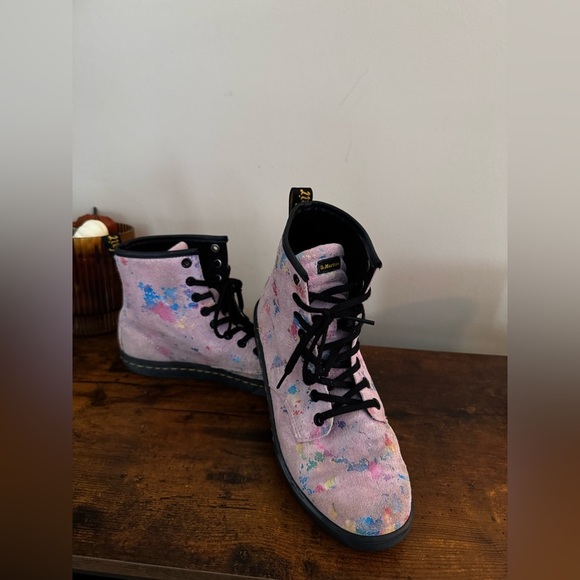 Dr. Martens Shoes - Dr. Martens Multicolor Splatter Boots